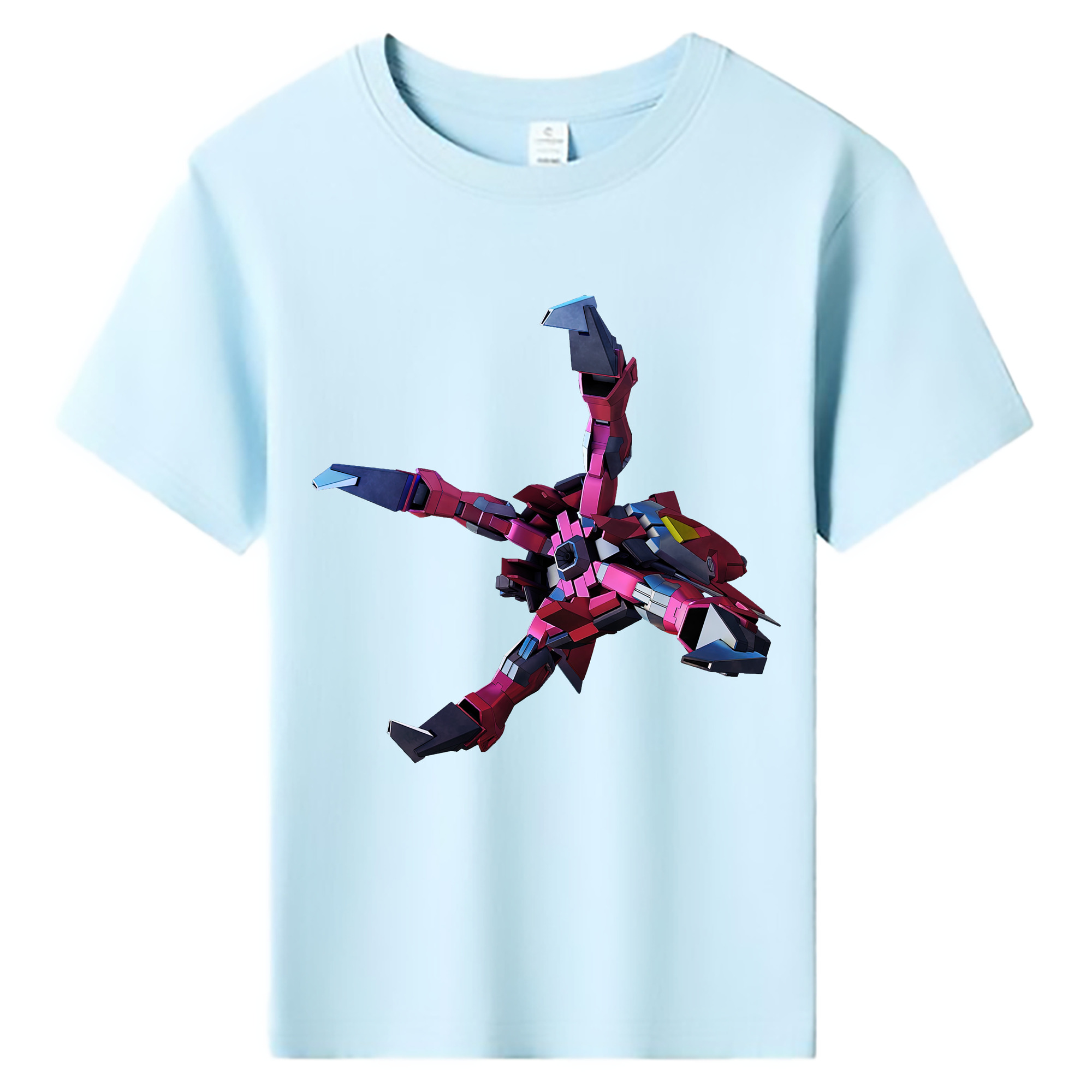 （画像用） 機動戦士ガンダム Mobile Suit Gundam 綿100％キッズTシャツ（フロントプリント）